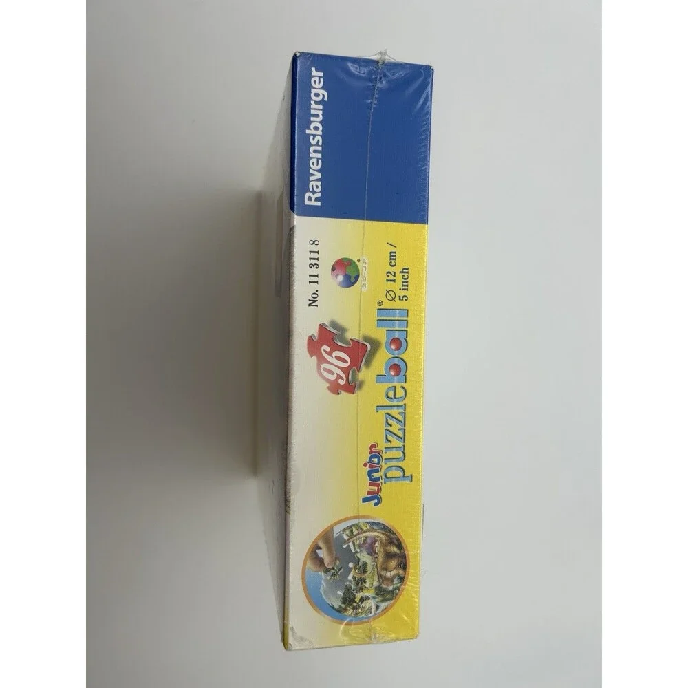 Junior Puzzleball  Ravensburger  Dinosaur 96 Piece 5” 3D Puzzle Globe New